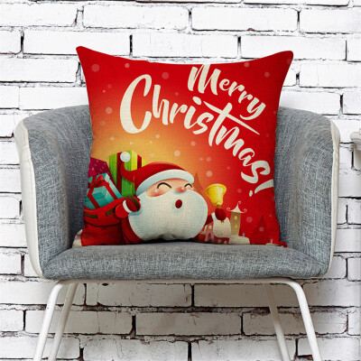 

Tailored Home Decor Cushion Cover Merry Christmas Pillowcase Sofa Throw Pillow Covers