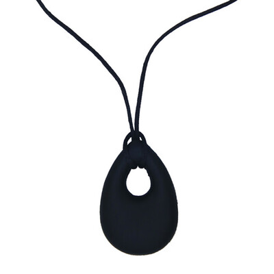

Lovely Chain Baby Teething Necklace Teether Charm BPA-Free Bead Silicone Pendant
