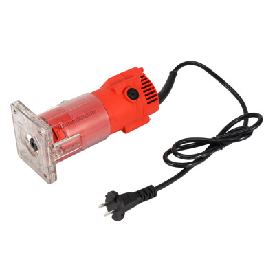 

Greensen 30000 RPM Red Electric Wood Trim Router Clean Cuts Woodworking Tool Set 220V 300WTrim Router Wood Trim Router