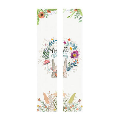 

2pcsset DIY 3D PVC Waterproof Self-adhesive Door Stickers Wall Decals