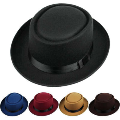 

Men Women Straw Panama Hat Fedora Trilby Cap Sunhat Sombrero Sunbonnet Wide Brim