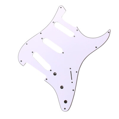 

3Ply SSS 11 Holes Strat Electric Guitar Pickguard for FD All