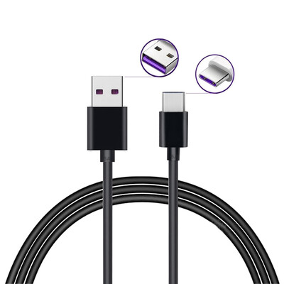 

5A Quick Charge USB 31 Type-C Cable for Huawei Mate 20 P20 Pro P10 P9