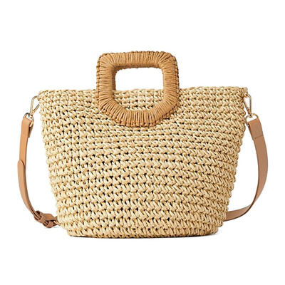 

Paper Weaving Shoulder Messenger Handbags Women Crossbody Top-handle Bags