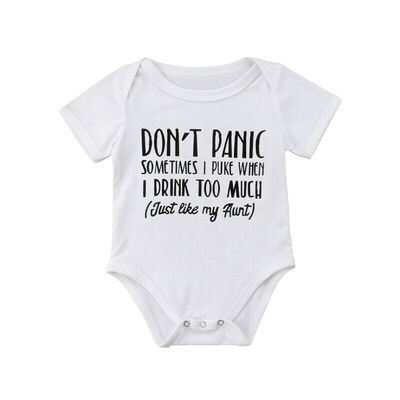 

Cotton Newborn Baby Boy Girl Romper Bodysuit Jumpsuit Clothes Outfits 0-18M
