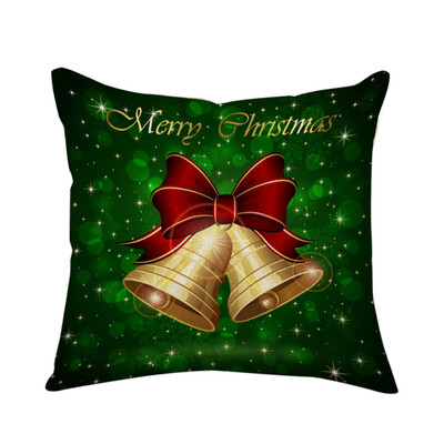 

Tailored Merry Christmas Cushion Cover Square Pillow Case Home Decor