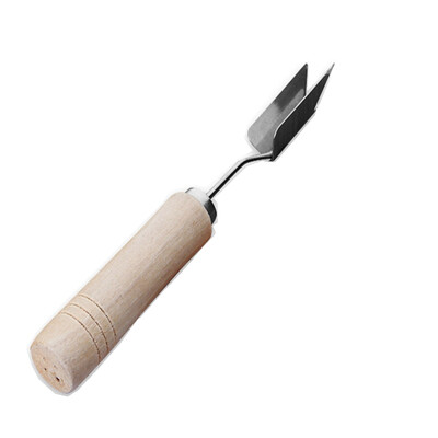 

V Shaped Stainless Steel Pineapple Eye Peeler Remover Fruit Knife Tool