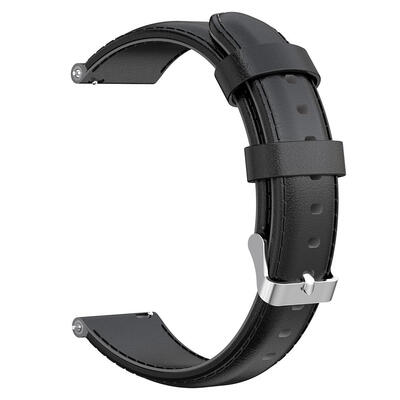 

1pc 20mm Adjustable Leather Smart Watch Band Wrist Strap for Amazfit Bip