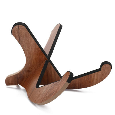 

Portable Guitar Ukulele Violin Wooden Stand Hook Foldable Stand Bracket Holder for Guitars Christmas Gifts Musical Strings Instrum