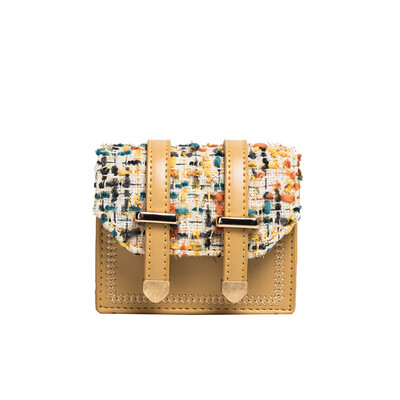 

Summer new texture bag female Korean version of the wild shoulder slung ins fashion scarves saddle
