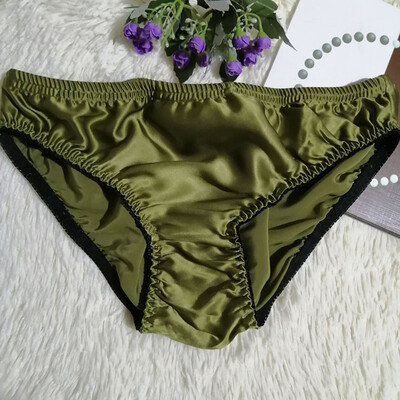 

Mens Beathable Soft Silk Briefs Boxers Underpants Lingerie Thongs Knickers Sissy