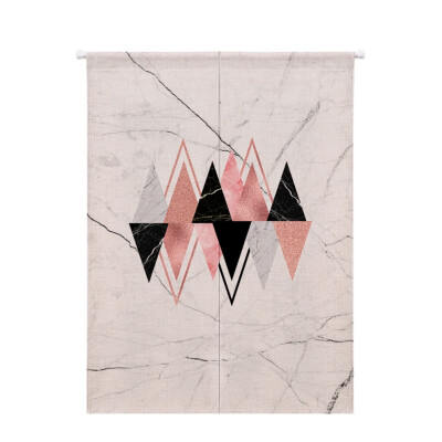

Marble Grain Geometric Printed Doorway Curtain Cotton Linen Decor Curtain Hanging Tapestry Screens & Room Dividers