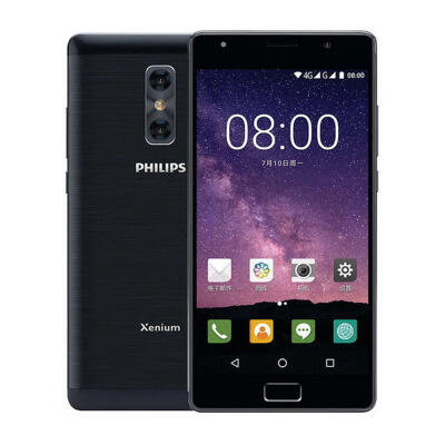 

Philips Xenium X598 55 Inch FHD Android Smartphone 4GB64GB Fingerprint Unlock 4 Core 4000mAh 13MP Dual Camera Phone