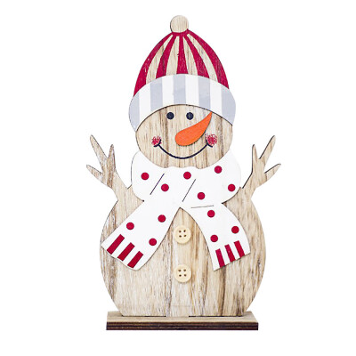 

Tailored Snowman Christmas Decorations Wooden Shapes Ornaments Craft Xmas Gifts