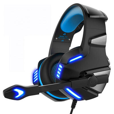 

Hunterspider V3 Over Ear Stereo LED Lights Volume Control Gaming Headphones With Mic For PS4 Xbox One PC