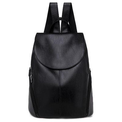 

Double-decker large-capacity simple shoulder bag Korean version of Baitao Fashion Student Backpack female bag