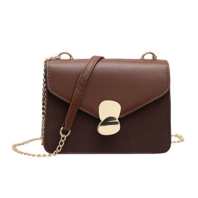 

Small Women PU Leather Messenger Handbags Casual Crossbody Shoulder Bags