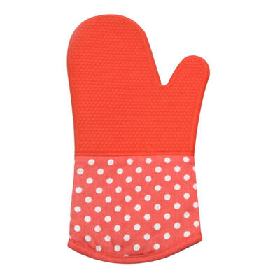 

Waterproof Anti Slip Thick Heat Resistant Silicone Glove BBQ Grill Gloves