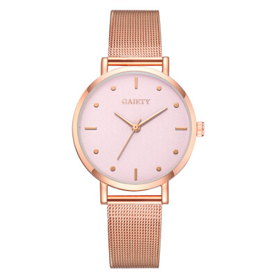 

Quartz watch new simple steel belt ladies watch temperament alloy ladies watch