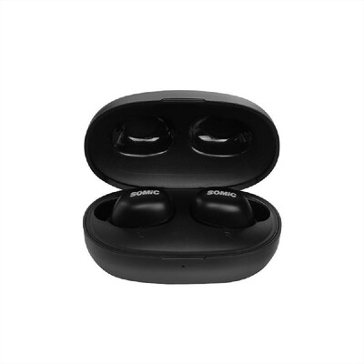 

SOMIC W10 True Wireless BT Earphone In-ear Sports Headset BT 50 Headphone for iPhone Android Xiaomi Mobile Phone Pink