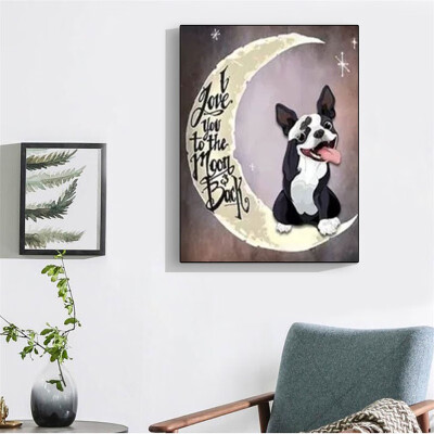 

New Arrivals Diamond Painting 5D Dog Full Square&round Diamond Embroidery Cartoon Kit Picture Of Rhinestone Decor Home