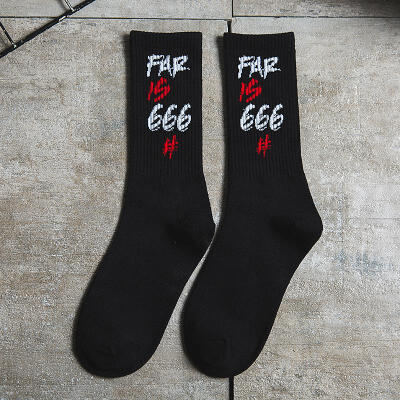 

Men And Women Tide Socks Couple Street Skateboard Socks College Wind Sports Cotton Socks Men Cotton Socks Funny Socks