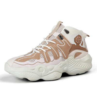 

Mens shoes high basketball shoes increase the jumping basketball shoes men Gaobang help boots