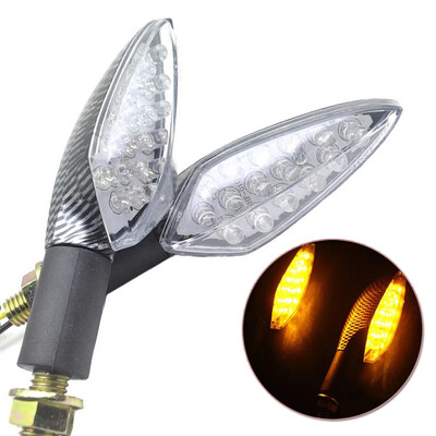 

1 Pair of LED Blinker Universal Motorcycle Turn Signal Indicator Tip Light 12V