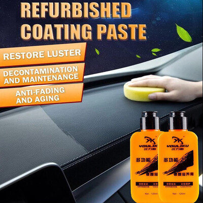 

〖Follure〗Automotive Interior Auto & Leather Renovated Coating Paste Maintenance Agent