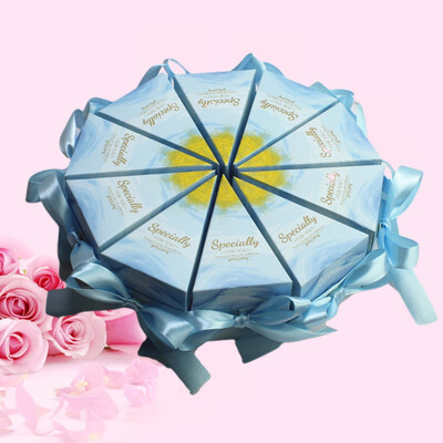 

FUNNYBUNNY Deltoid Candy Box Creative Personality Wedding Candy Gift Box Large Birthday Cake Box Cristmas Decoration