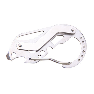 

EDC Multi-function Key Holder Screwdriver Wrench Carabiner Outdoor Tools