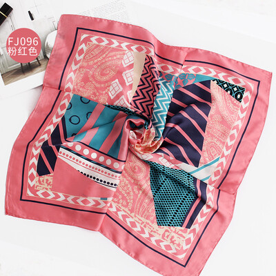 

Korean version of the spring&autumn professional silk small square scarf scarves wild small scarves scarf gift silk wholesale FJ096