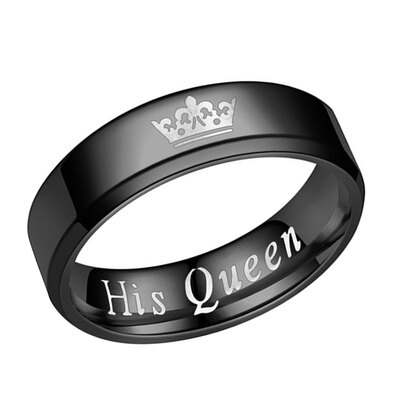 

The New Her King His Queen Fashion Couple Ring
