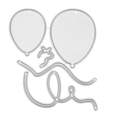

Balloon Cutting Dies Stencil Scrapbook Embossing DIY Craft Album Card Gift