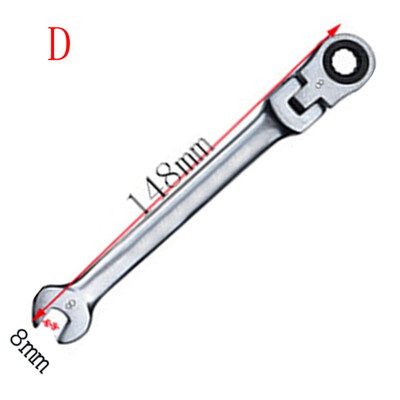

Siaonvr Spanners Ratcheting Combination Hand Tool Wrench Kit Repairing Home Garden