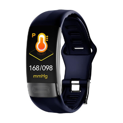 

P11 ECGHRV Heart Rate Sleep Monitor Blood Pressure Monitor Smartwatch All-day Fitness Tracker Wristband For iOS for Android Water