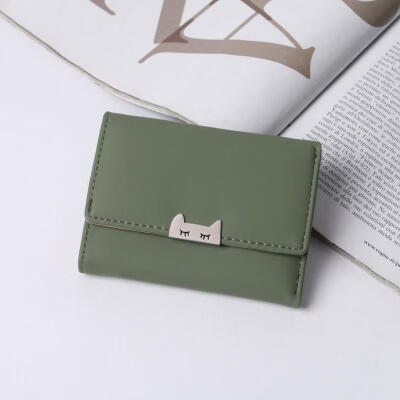 

Fashion Womens Wallets Students Coin Purse 3 Fold Wallet