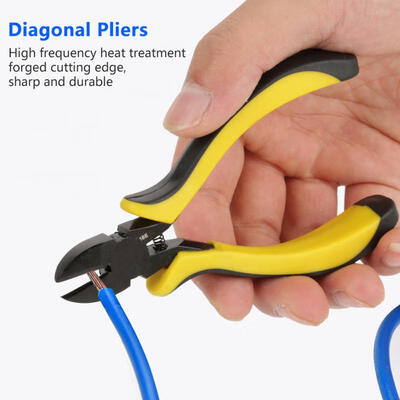 

Greensen 1pc Diagonal Pliers Cable Wire Side Cutter Cutting Pliers Repair Tool 125mm