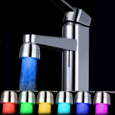 

Temperature Sensor LED Light Water Faucet Spraying Tap Glow Shower