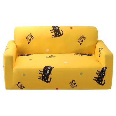 

Spotted Cat Tight Wrap Slipcovers Elastic Thin Sofa Cover for 1234-Seat
