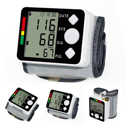 

Hot sale Digital Blood Pressure Monitor Wrist Health Care Healthy Heart Beat Rate Pulse Measure Machine