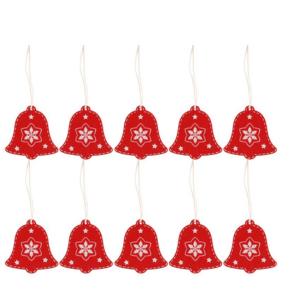 

Tailored 10 pieces of wooden pendants Christmas decorations home improvement gifts