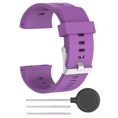 

〖Follure〗Replacement Silicone Rubber Watch Band Wrist Strap For POLAR V800 Watch AG