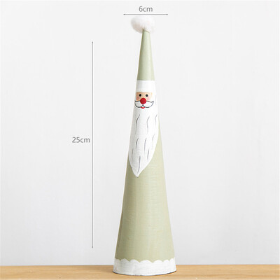 

Tailored Creative Wooden Santa Claus Christmas Xmas Decoration Kids Gift Ornament Toy