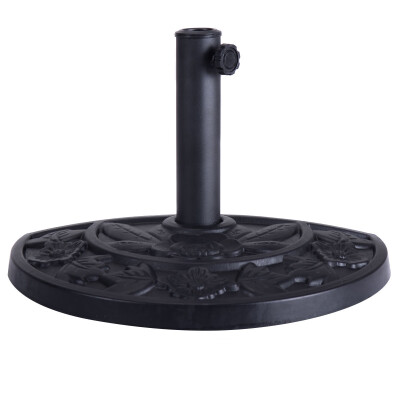 

20" Outdoor Patio Half Round Umbrella Base