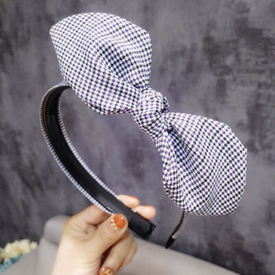 

Women Girl Floral Bowknot Headband Bohemian Retro Vintage Wristband Casual Ladies Hairband