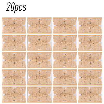 

20Pcs Pearl Paper Wedding Invitation Cards Greeting Card Kits Event Party Supplies with Blank Inner Sheet