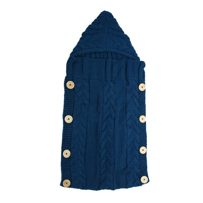 

Baby Infant Swaddle Wrap Warm Wool Knitted Swaddling Blanket Sleeping Bag