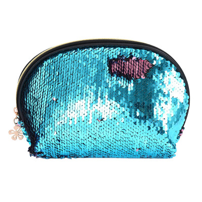 

Gobestart Women Girls Fashion Double Color Sequins Bag Storage Bag Ladies Purse Pouch