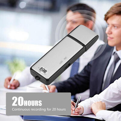 

Greensen Digital Voice Recorder Noise Reduction Audio Recording Pen U Disk 8G Voice RecorderVoice Recording